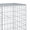 vidaXL Gabion Basket Silver Galvanized Iron Large Heavy Weight Endurance