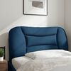 vidaXL Headboard Cushion Blue Fabric (100% polyester) 31.5 in width