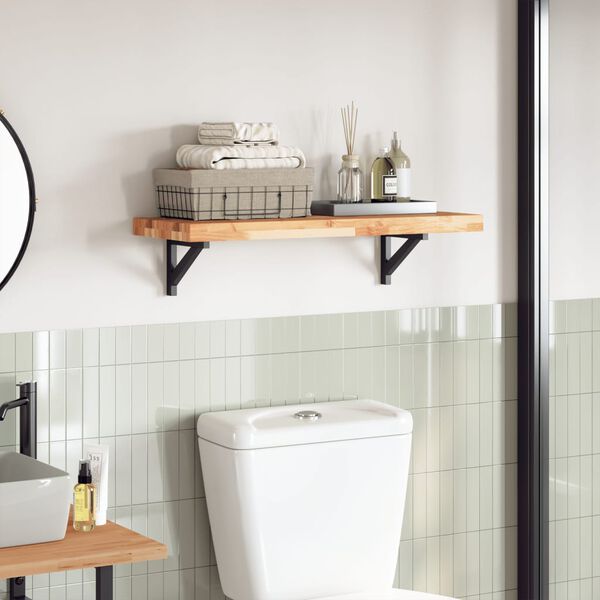 vidaXL Table Top Natural Acacia Solid Acacia wood 31.5x11.8 in Durable