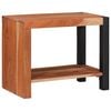 vidaXL Bookshelf Brown 50 x 30 x 40 cm Solid Acacia wood