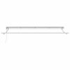 vidaXL Awning Frame Retractable White 13.1'x 6.6'
