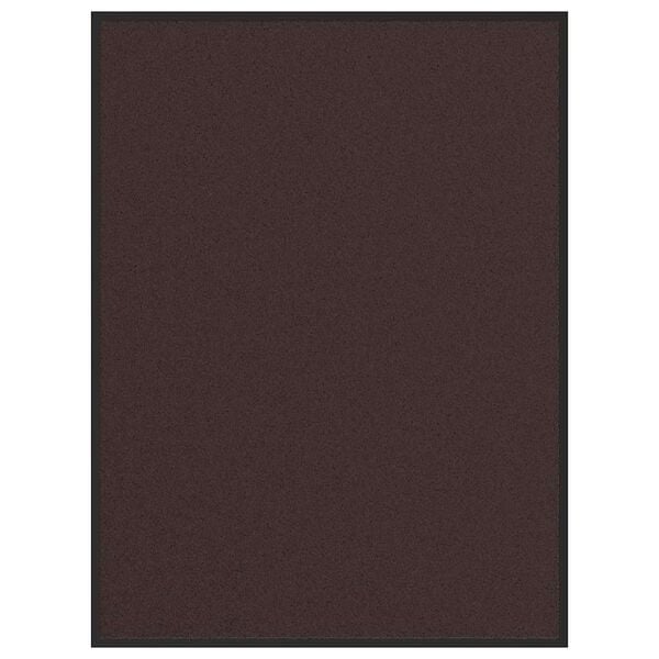 vidaXL Doormat Brown Polypropylene, PVC Large Non-slip Doormat