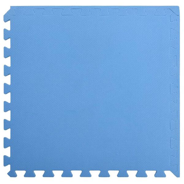 vidaXL Floor Mats 12 pcs 4,32 ㎡ EVA Foam Blue
