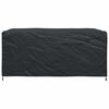 vidaXL Furniture Cover Plain Black 94.49 x 62.99 x 39.37 in 600D