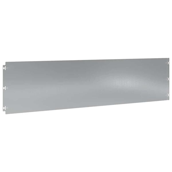 vidaXL Lawn Edgings 20 pcs 9.8x40.6" Galvanised Steel