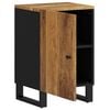 vidaXL Bathroom Cabinet Honey brown Solid mango wood, engineered wood, iron