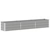 vidaXL Planter Light Grey 480 x 50 x 45 cm Galvanised Steel