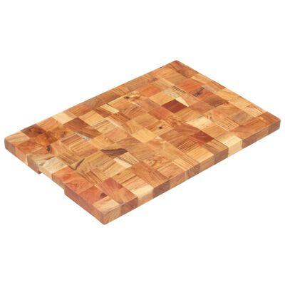 vidaXL Chopping Board 23.6"x15.7"x1.5" Solid Wood Acacia