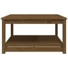 vidaXL Garden Table Honey Brown Solid Pine Wood Medium Garden Table