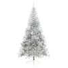 vidaXL Christmas Tree Silver PET Large Christmas Tree Cone-shaped