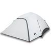 vidaXL Family Tent Dome 6-Person White Blackout Fabric Waterproof