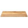 vidaXL Table Top 39.4"x31.5"x1.5" Rectangular Solid Wood Mango