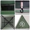 vidaXL Camping Tent 5-Person Green Waterproof