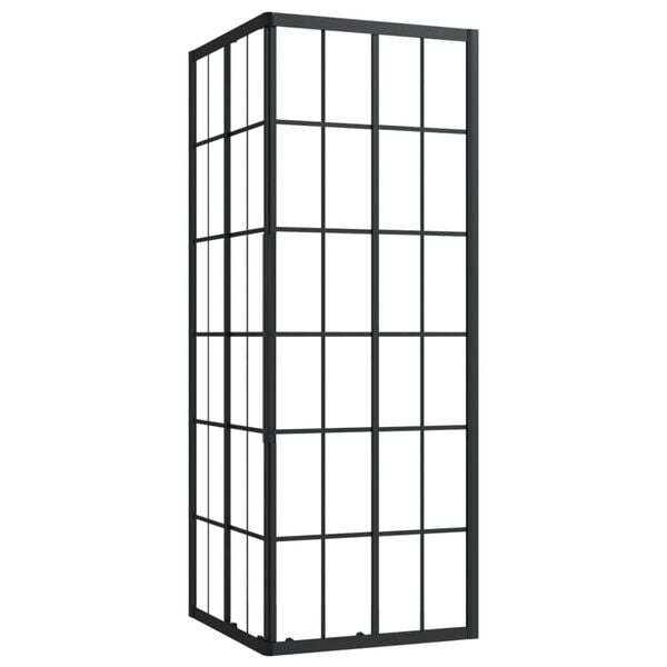 vidaXL Shower Cabin ESG 31.5"x31.5"x70.9"