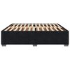 vidaXL Bed Frame Black Velvet, Plywood, Engineered wood, Solid pine wood