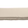 vidaXL Garden Seat Pad Set of 4 Taupe Polyester, Foam