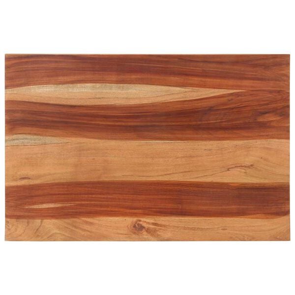vidaXL Table Top Various shades of brown Solid Acacia wood