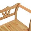 vidaXL Bench Brown Solid fir wood, engineered wood Medium Bench