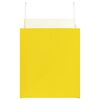 vidaXL Paper Bags 50 pcs with Handles Yellow 32x22x24 cm