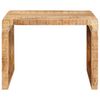 vidaXL End Table Brown 60 x 35 x 46 cm Solid Mango Wood