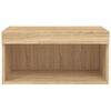 vidaXL TV Cabinet Sonoma Oak Engineered Wood Compact TV Cabinet