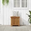 vidaXL Storage Box Acacia wood finish Solid acacia wood Medium Rustic
