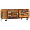 vidaXL Coffee Table Multicolored Solid Reclaimed Wood Medium