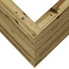 vidaXL Garden Planter Natural wood Treated pine wood Medium Durable