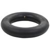 vidaXL Tire And Inner Tube Black Rubber 3.50-8 4PR