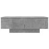 vidaXL Coffee Table Concrete Grey Engineered Wood 35.4 x 23.6 x 12.2 in