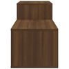 vidaXL Shoe Cabinet Brown Oak Engineered Wood Medium Shoe Cabinet