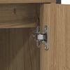 vidaXL Bathroom Sink Cabinet Artisan oak Engineered wood, steel