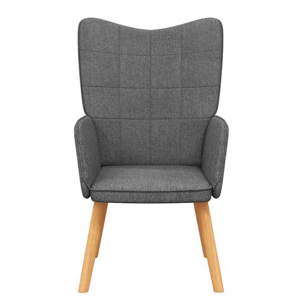 vidaXL Relaxing Chair Dark Grey