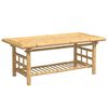 vidaXL Coffee Table Natural bamboo Bamboo Bamboo Coffee Table