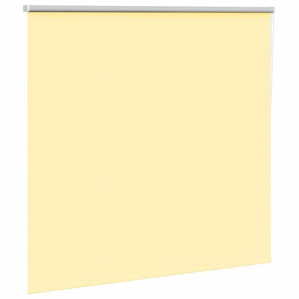 vidaXL Roller Blind Yellow 100% Polyester 57.1x59.1 in