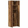 vidaXL Storage Cabinet Old wood 70 x 42.5 x 225 cm Engineered wood