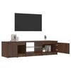 vidaXL TV Cabinet brownoak 140 x 40 x 36 cm Engineered wood