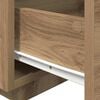 vidaXL Bedside Cabinet Artisan Oak 15.75 x 15.35 x 14.57 in