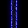 vidaXL LED Cluster String Blue PVC, copper 55.9 feet long