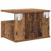 vidaXL Floating Nightstand 2 pcs Old Wood 15.75 x 12.20 x 10.63 in
