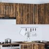 vidaXL Kitchen Wall Cabinet Smoked Oak Engineered Wood Medium