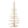 vidaXL Wooden Christmas Tree for Decoration 70.9" Solid Wood Pine