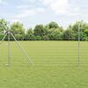 vidaXL Field Fence Gray 59.1" x 393.7" Steel