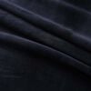 vidaXL Blackout Curtains with Rings 2 pcs Velvet Black 55.1x88.6"