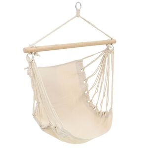 vidaXL Hammock Chair Cream White