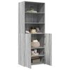 vidaXL Highboard Grey sonoma Engineered wood Large Highboard