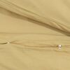 vidaXL Duvet Cover Set Taupe Microfiber (100% polyester) 102.4 x 94.5 in