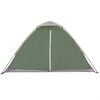 vidaXL Camping Tent Dome 2-Person Green Waterproof