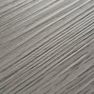 vidaXL Self-adhesive PVC Flooring Planks 54 ft² 0.08" Dark Gray