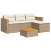 vidaXL Garden Sofa Set Beige